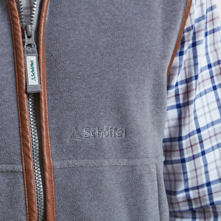 Schoffel Oakham Fleece Gilet - Pewter