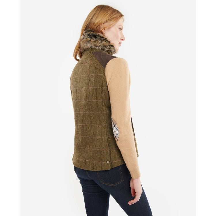 Barbour Ladies Alder Wool Gilet John Norris