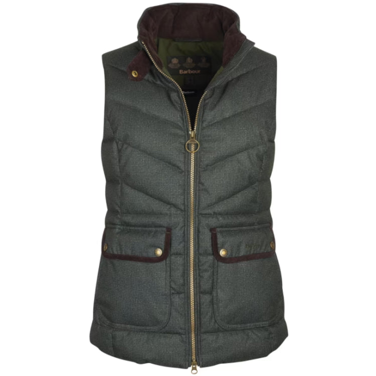 Barbour Ladies Hawkshead Gilet Navy John Norris