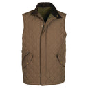 Barbour Shoveler Quilted Gilet - Dark Olive