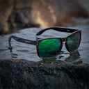 Guideline Coastal Sunglasses - Grey Lens Green Revo Coating