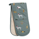 Sophie Allport Double Oven Glove - Christmas Dogs