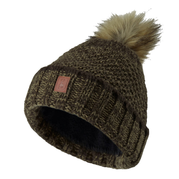 Deerhunter Ladies Knitted Hat - Art Green