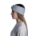 Buff Norval Knitted Headband - Light Grey