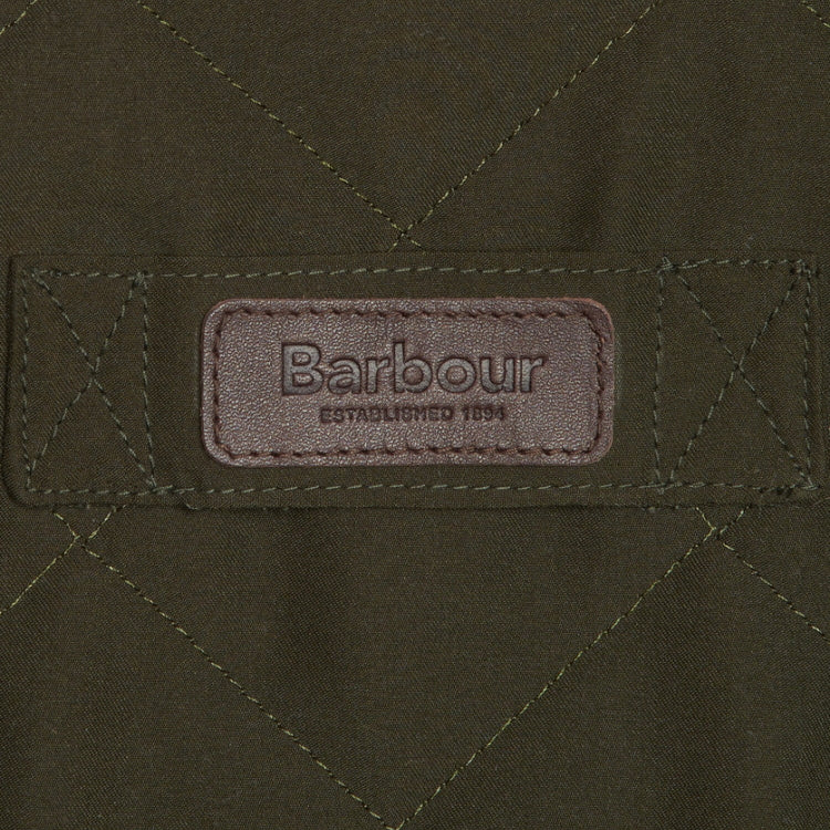 Barbour Burton Quilt Jacket - Dark Olive