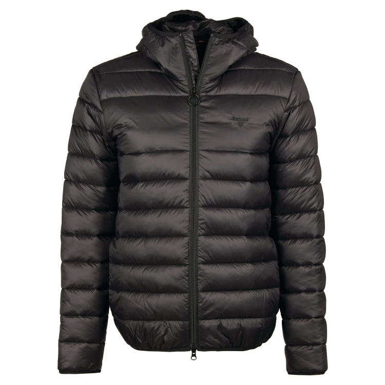 Barbour Houlton Baffle Quilt Jacket - Black - John Norris