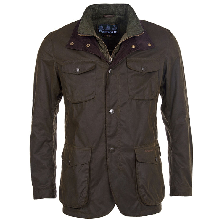 Barbour Ogston Wax Jacket - Olive