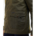 Barbour Sheldon Wax Jacket - Olive