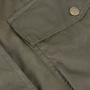 Hoggs of Fife Ladies Caledonia Waxed Waterproof Jacket - Antique Olive