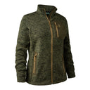 Deerhunter Ladies Sarek Knitted Jacket - Olive Night Melange