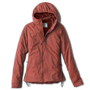 Orvis Ladies Pro Insulated Hooded Jacket - Rhubarb