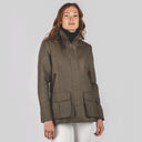 Schoffel Ladies Lilymere Jacket - Loden Green Herringbone Tweed