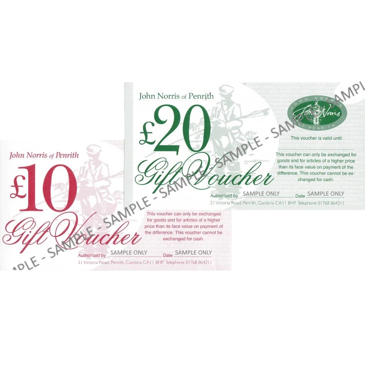 John Norris In-Store Gift Vouchers