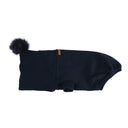 Barbour Hooded Pom Dog Jumper - Navy