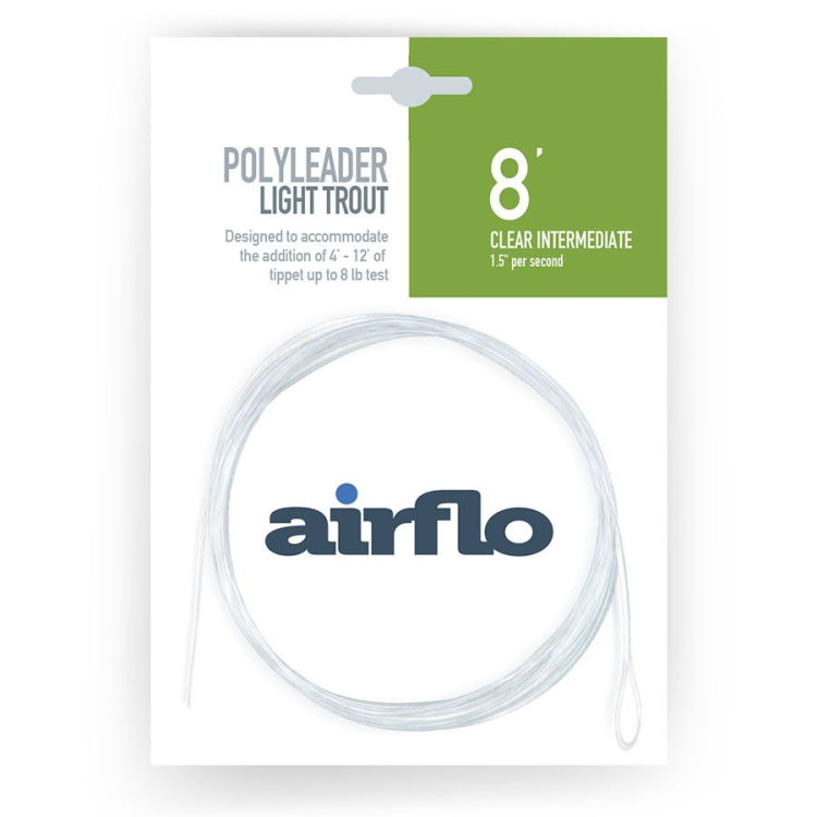 Airflo Polyleaders 8ft Light Trout - Intermediate