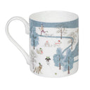 Sophie Allport Christmas Dogs Scene Mug