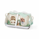 Wrendale Designs Fine Bone China Mug and Tray Set - Diet Starts Tomorrow