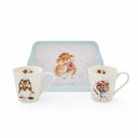 Wrendale Designs Fine Bone China Mug and Tray Set - Diet Starts Tomorrow