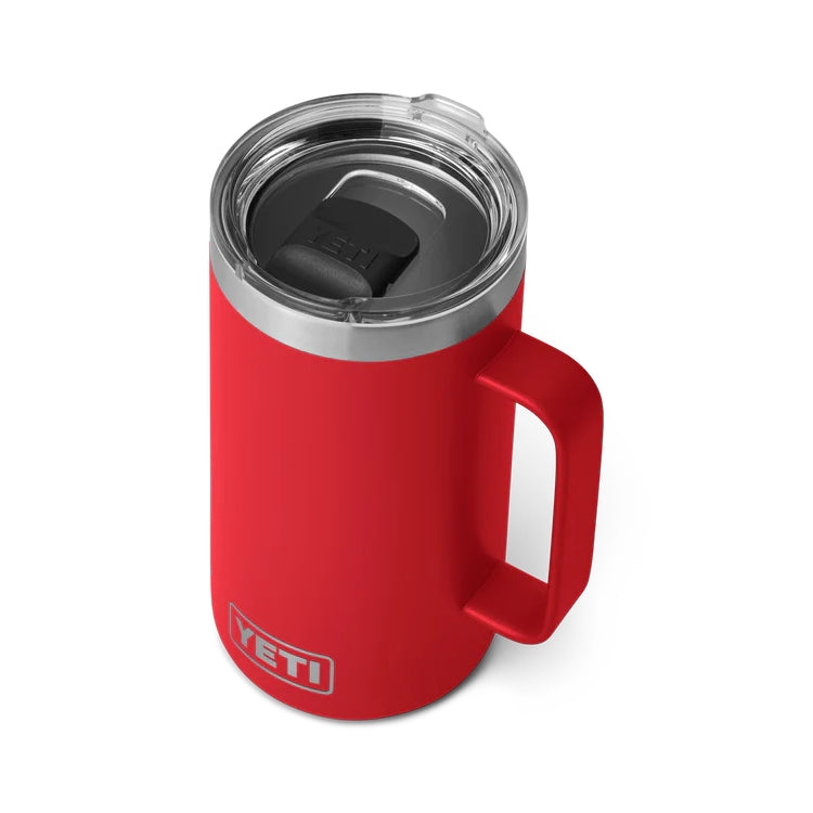 Yeti Rambler 24oz Insulated Mug - Rescue Red