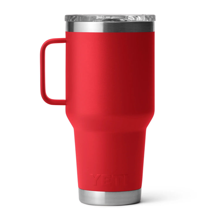 Yeti Rambler 30oz Insulated Travel Mug - Rescue Red