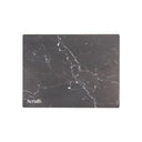 Scruffs Pet Placemat - Black Marble Print