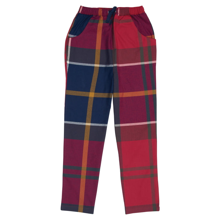 Barbour Childrens Christmas PJ Set - Large Red Tartan