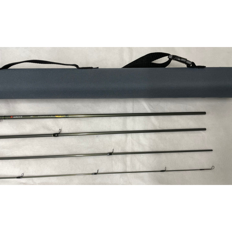 USED 9ft 0in Greys GR80 Streamflex 5 Line 4 Piece River Fly Rod (425)