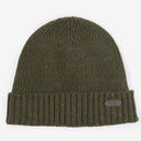 Barbour Carlton Fleck Beanie and Scarf Gift Set - Olive