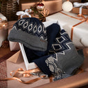 Barbour Elwick Fair Isle Beanie and Scarf Gift Set