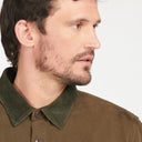 Barbour Catbell Overshirt - Dark Olive