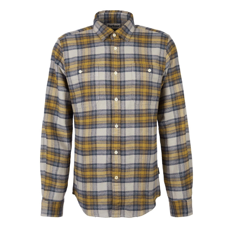 Barbour Explorer Wilder Checked Shirt - Light Grey Marl