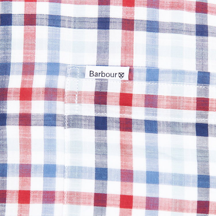 Barbour Kinson Tailored Shirt - Red