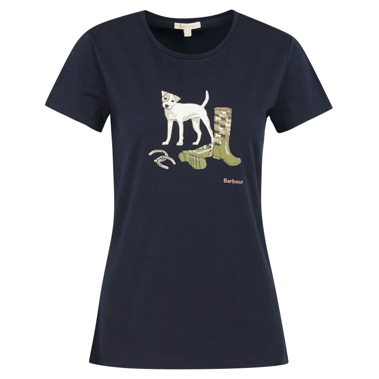 Barbour hound hot sale t shirt