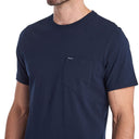 Barbour Logo Pocket Tee Shirt - Navy