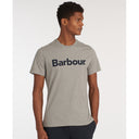 Barbour Logo Tee Shirt - Grey Marl