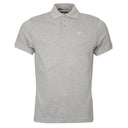 Barbour Tartan Pique Polo Shirt - Grey Marl