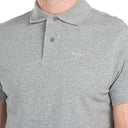 Barbour Tartan Pique Polo Shirt - Grey Marl