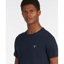 Barbour Tartan Aboyne Sports Tee Shirt - New Navy