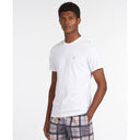 Barbour Tartan Aboyne Sports Tee Shirt - White