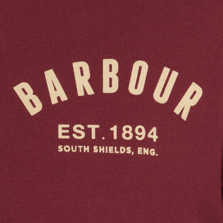 Barbour Preppy Tee Shirt - Ruby