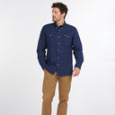 Barbour Waddington Coolmax Shirt - Navy