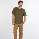 Barbour Walking Tee Shirt - Dark Olive