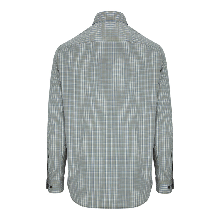 Hoggs of Fife Golspie Active Shirt - Lichen Green Check