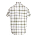 Hoggs of Fife Tresness SS Cotton Stretch Check Shirt - Olive