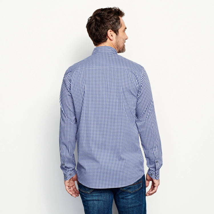 Orvis River Guide Long Sleeve Shirt - Ocean Blue