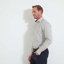 Schoffel Baconsthorpe Tailored Shirt - Navy/Green/Red Check