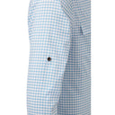 Schoffel Findhorn Technical Fishing Shirt - Mykonos Blue Check