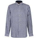 Schoffel Sandbanks Tailored Shirt - Navy Check