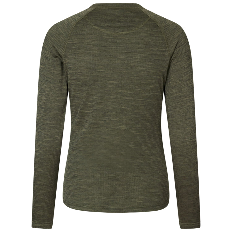 Seeland Ladies Active Long Sleeve T-Shirt - Pine Green