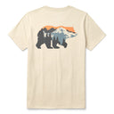 Yeti Ladies Mountain Bear T-Shirt - Heather Cream